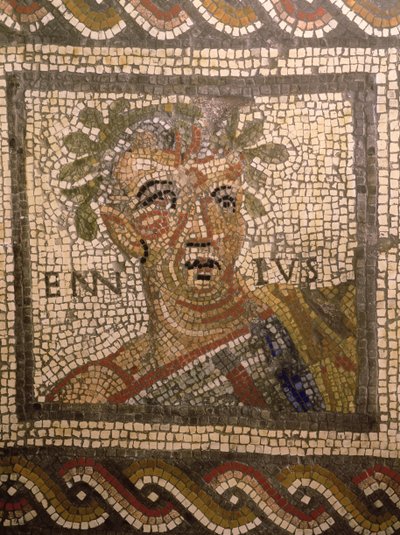 Portrait of Quintus Ennius (239-169 BC) by Roman